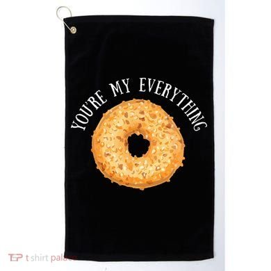 Youre My Everything Bagel Cute Baking Lovers Gift Golf Towel