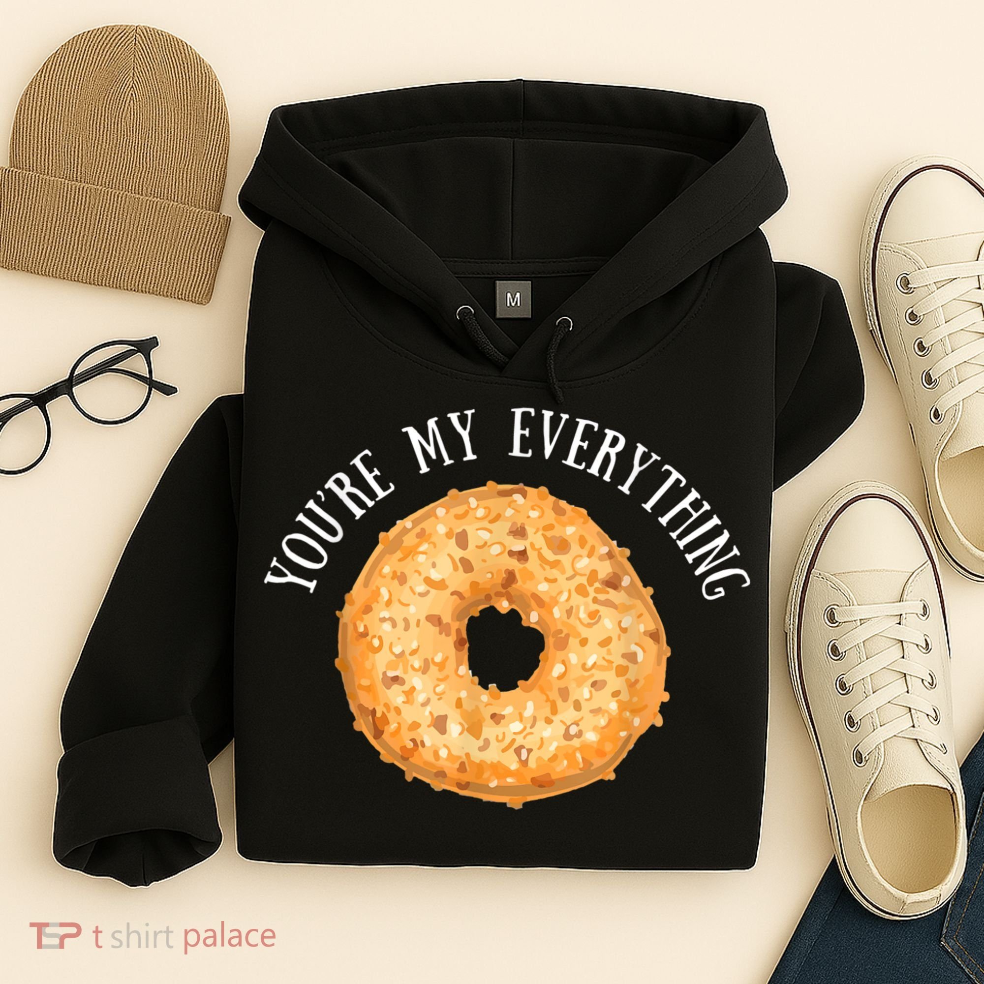 You're My Everything Bagel Cute Baking Lovers Hoodie