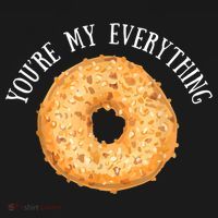 You're My Everything Bagel Cute Baking Lovers Mousepad thumb 1