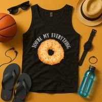 You're My Everything Bagel Cute Baking Lovers Tank Top thumb 4