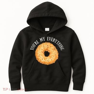 You're My Everything Bagel Cute Baking Lovers Kids Hoodie