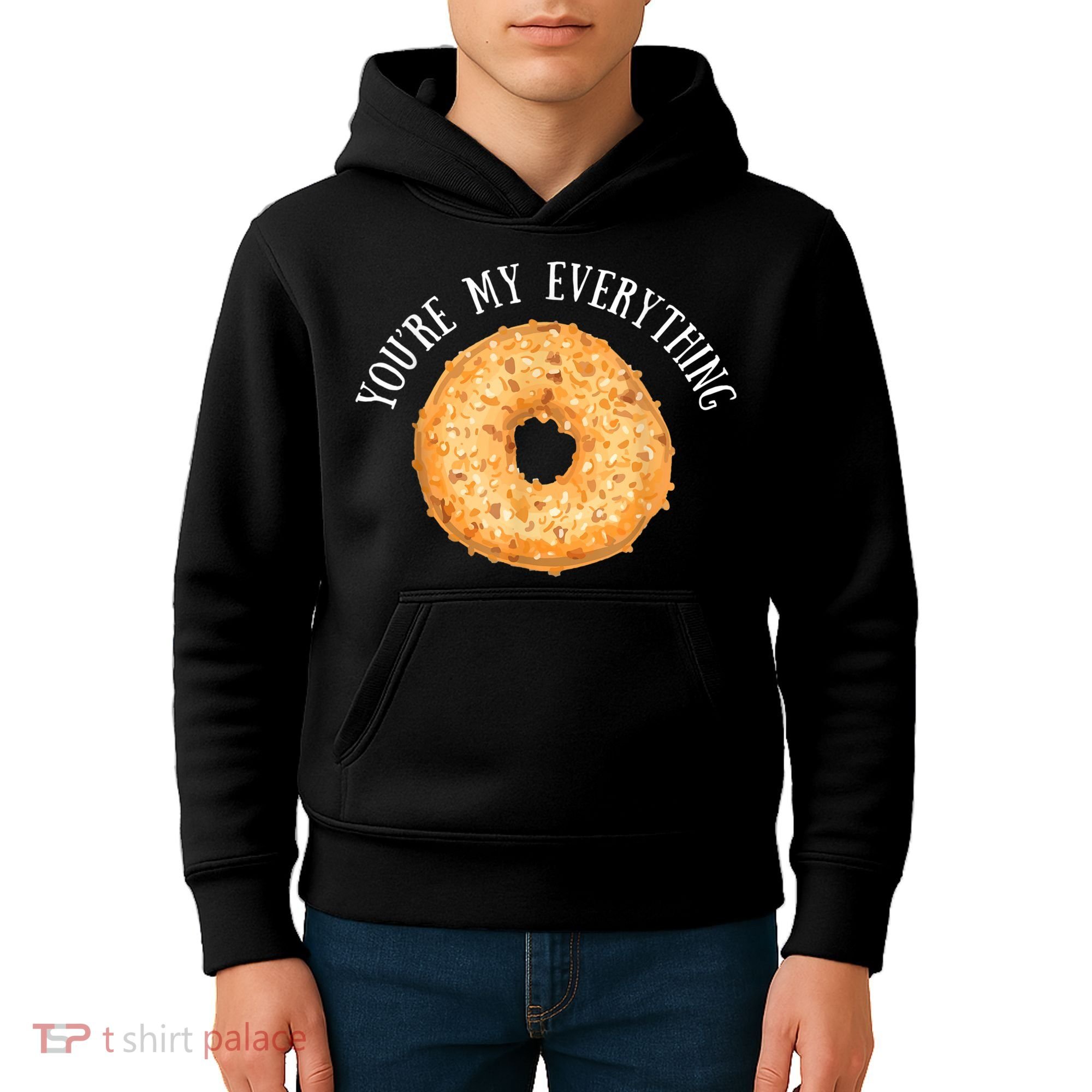 You're My Everything Bagel Cute Baking Lovers Kids Hoodie
