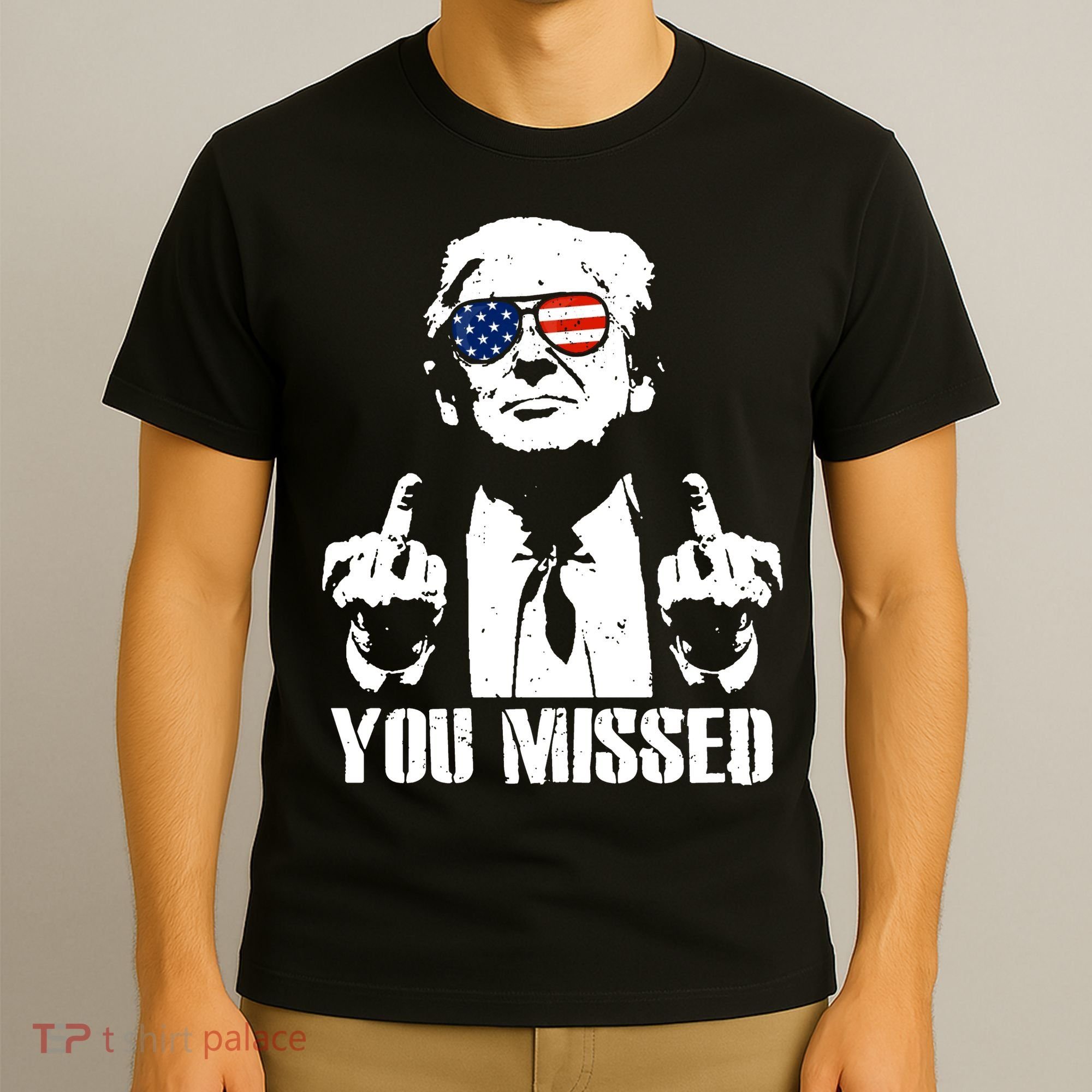 You Missed Finger Trump 2024 Take America Back Pennsylvania Rally T-Shirt