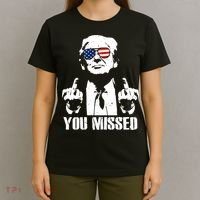 You Missed Finger Trump 2024 Take America Back Pennsylvania Rally T-Shirt thumb 4