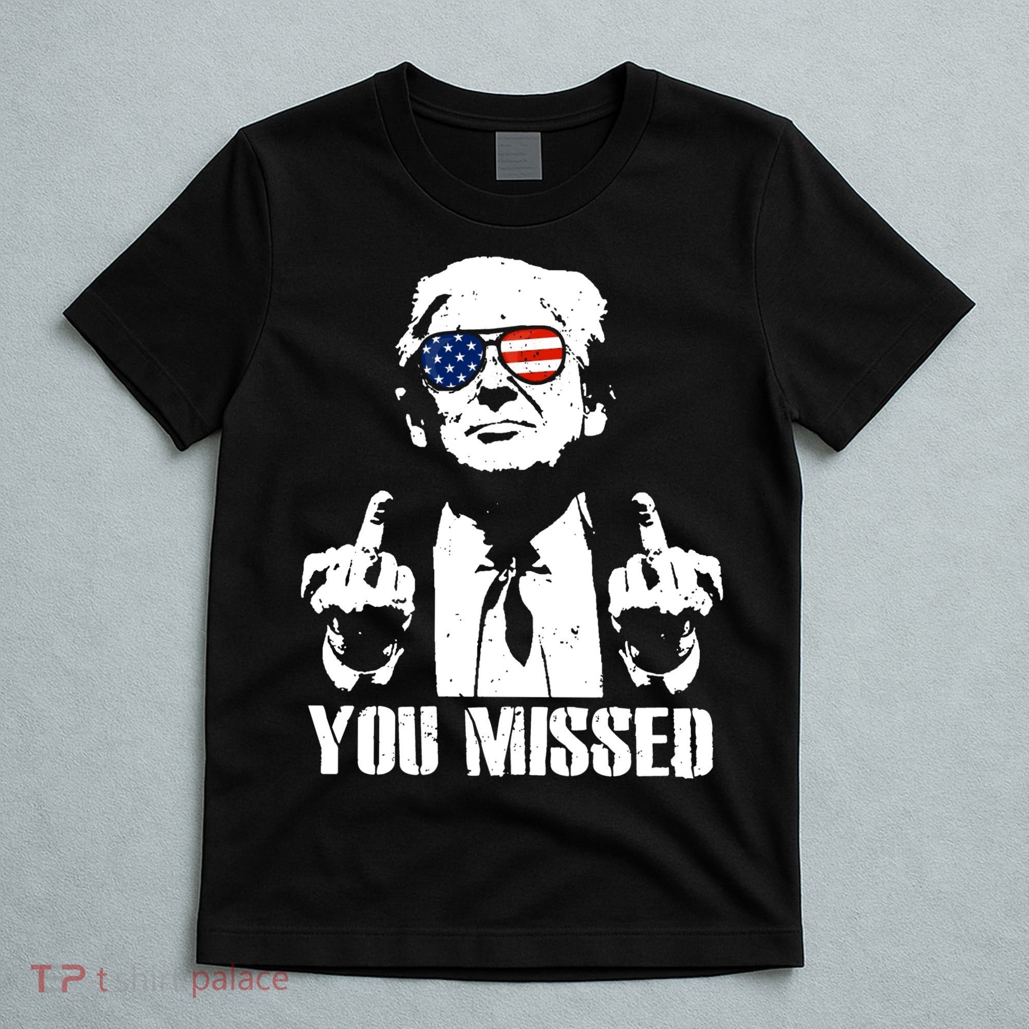 You Missed Finger Trump 2024 Take America Back Pennsylvania Rally T-Shirt