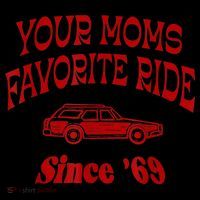 Your Moms Favorite Ride Since '69 Performance Fleece Hoodie thumb 2