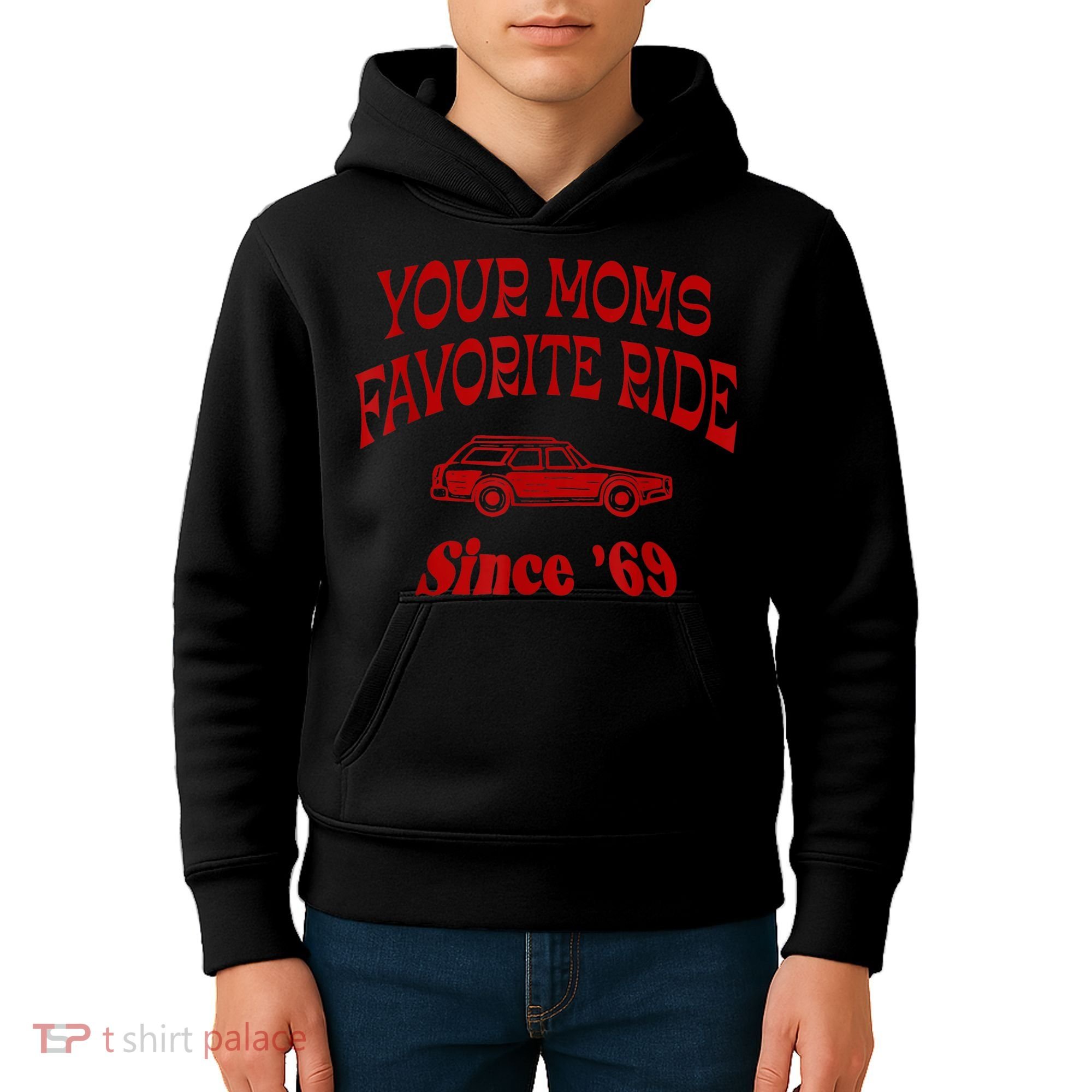 Your Moms Favorite Ride Since '69 Kids Hoodie