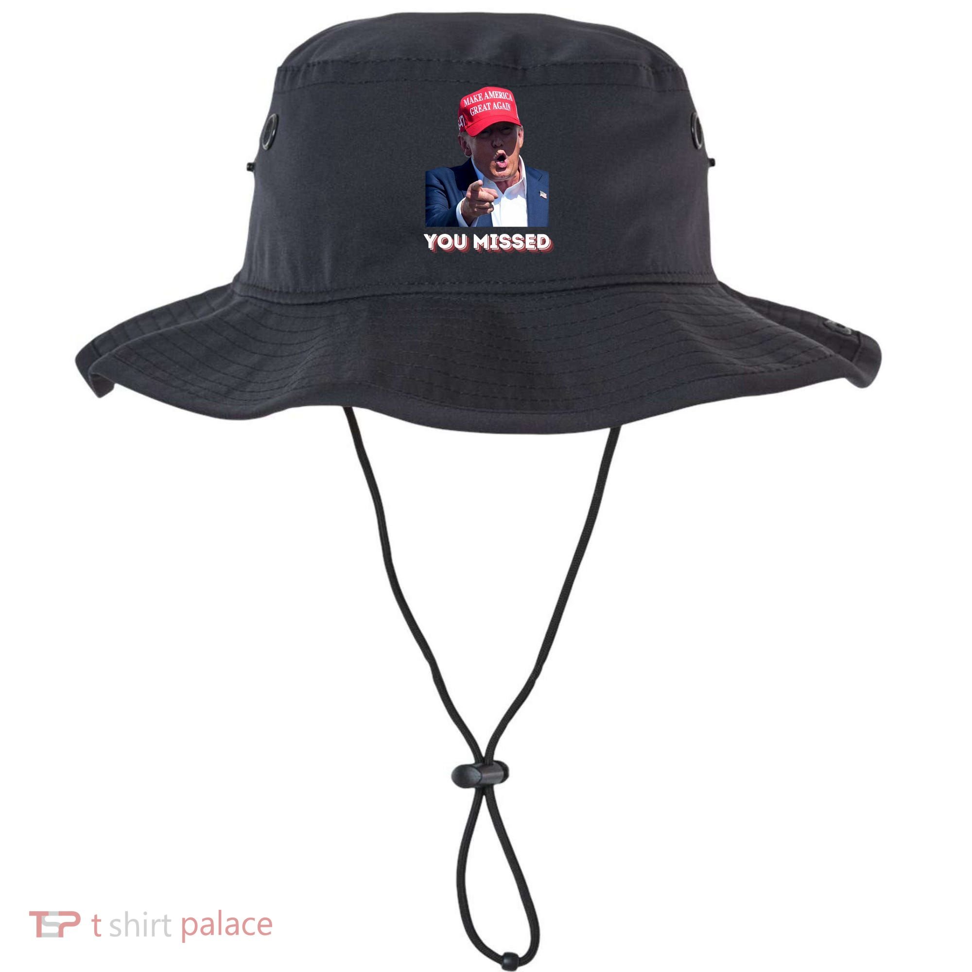 You Missed ! Funny American President Bucket Hat