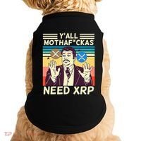 YAll Motha Fuckas Need Xrp Funny Crypto Currency Doggie Tank thumb 0