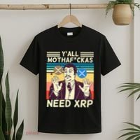 YAll Motha Fuckas Need Xrp Funny Crypto Currency T-Shirt thumb 2