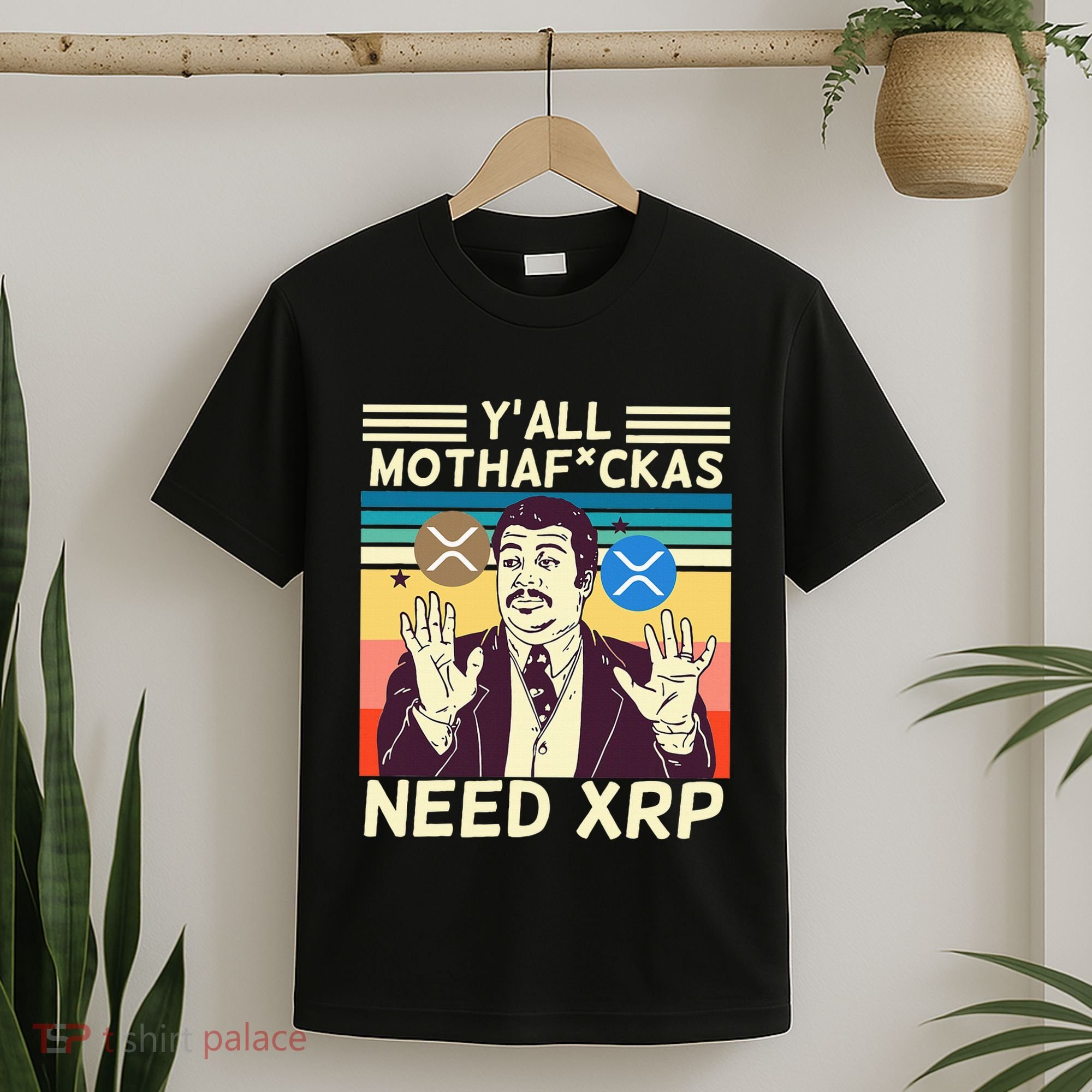 YAll Motha Fuckas Need Xrp Funny Crypto Currency T-Shirt
