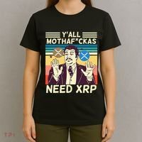 YAll Motha Fuckas Need Xrp Funny Crypto Currency T-Shirt thumb 4