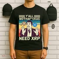 YAll Motha Fuckas Need Xrp Funny Crypto Currency T-Shirt thumb 6