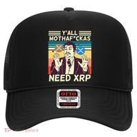 YAll Motha Fuckas Need Xrp Funny Crypto Currency Hat thumb 0