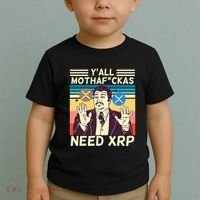 YAll Motha Fuckas Need Xrp Funny Crypto Currency Toddler T-Shirt thumb 2