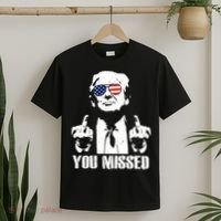 You Missed Finger Trump 2024 Take America Back Pennsylvania Rally T-Shirt thumb 2