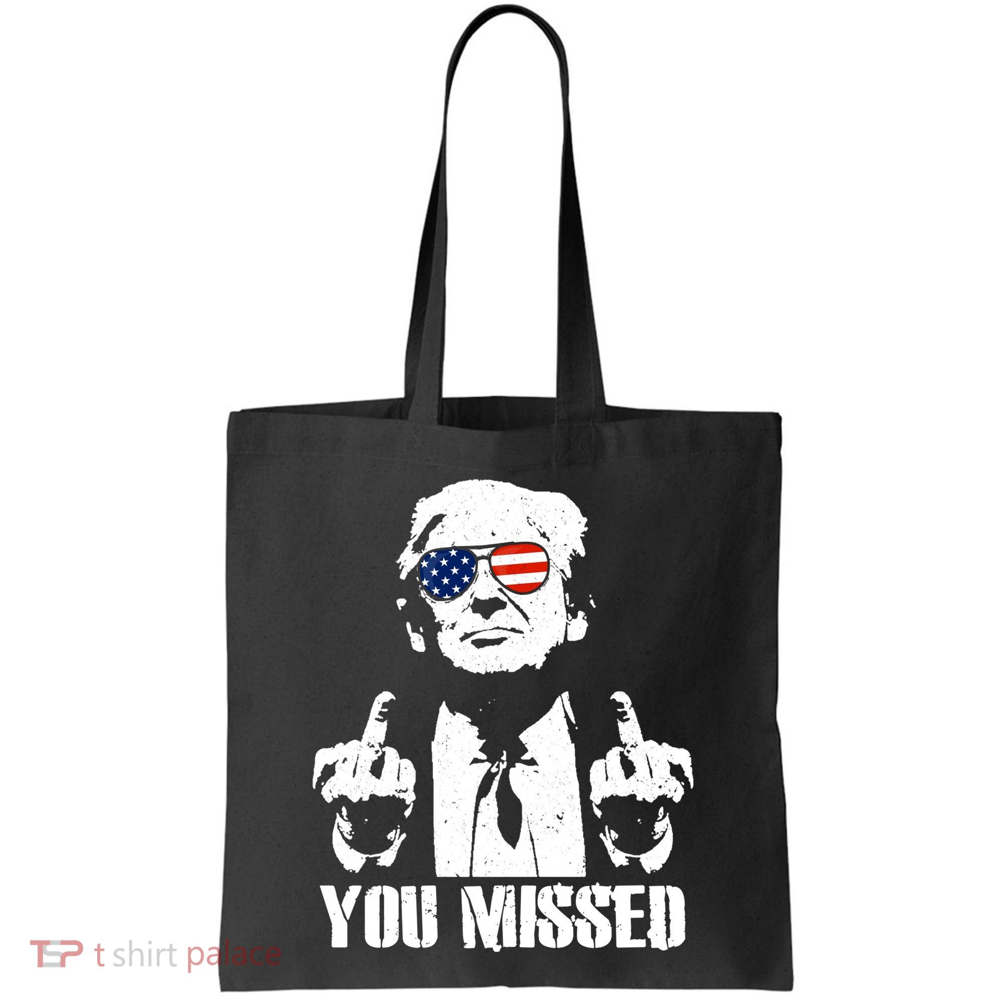 You Missed Finger Trump 2024 Take America Back Pennsylvania Rally Tote Bag