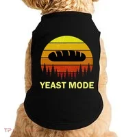 Yeast Mode Funny Bread Maker Pun Quote For Baking Bakers Doggie Tank thumb 0