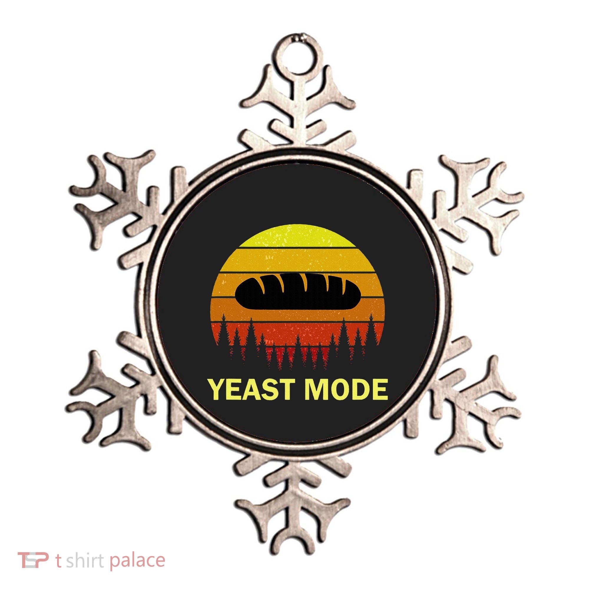 Yeast Mode Funny Bread Maker Pun Quote For Baking Bakers Ornament