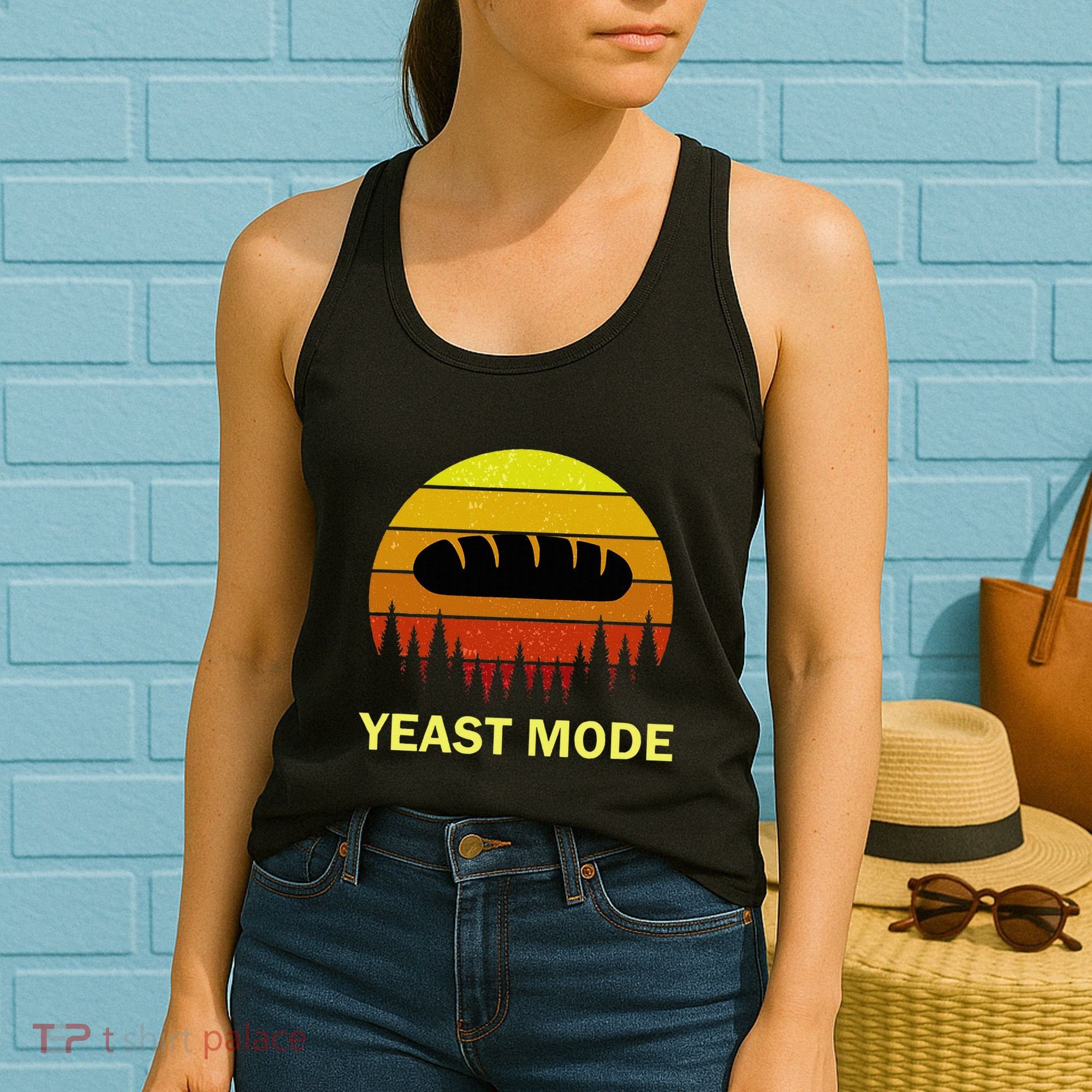 Yeast Mode Funny Bread Maker Pun Quote For Baking Bakers Women's Tank Top