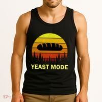 Yeast Mode Funny Bread Maker Pun Quote For Baking Bakers Tank Top thumb 3