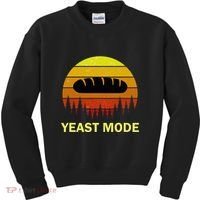 Yeast Mode Funny Bread Maker Pun Quote For Baking Bakers Kids Sweatshirt thumb 0