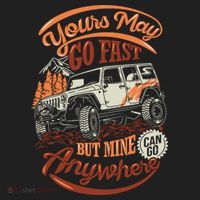 YOUR MAY GO FAST BUT MINE CAN GO ANYWHERE Beanie thumb 2