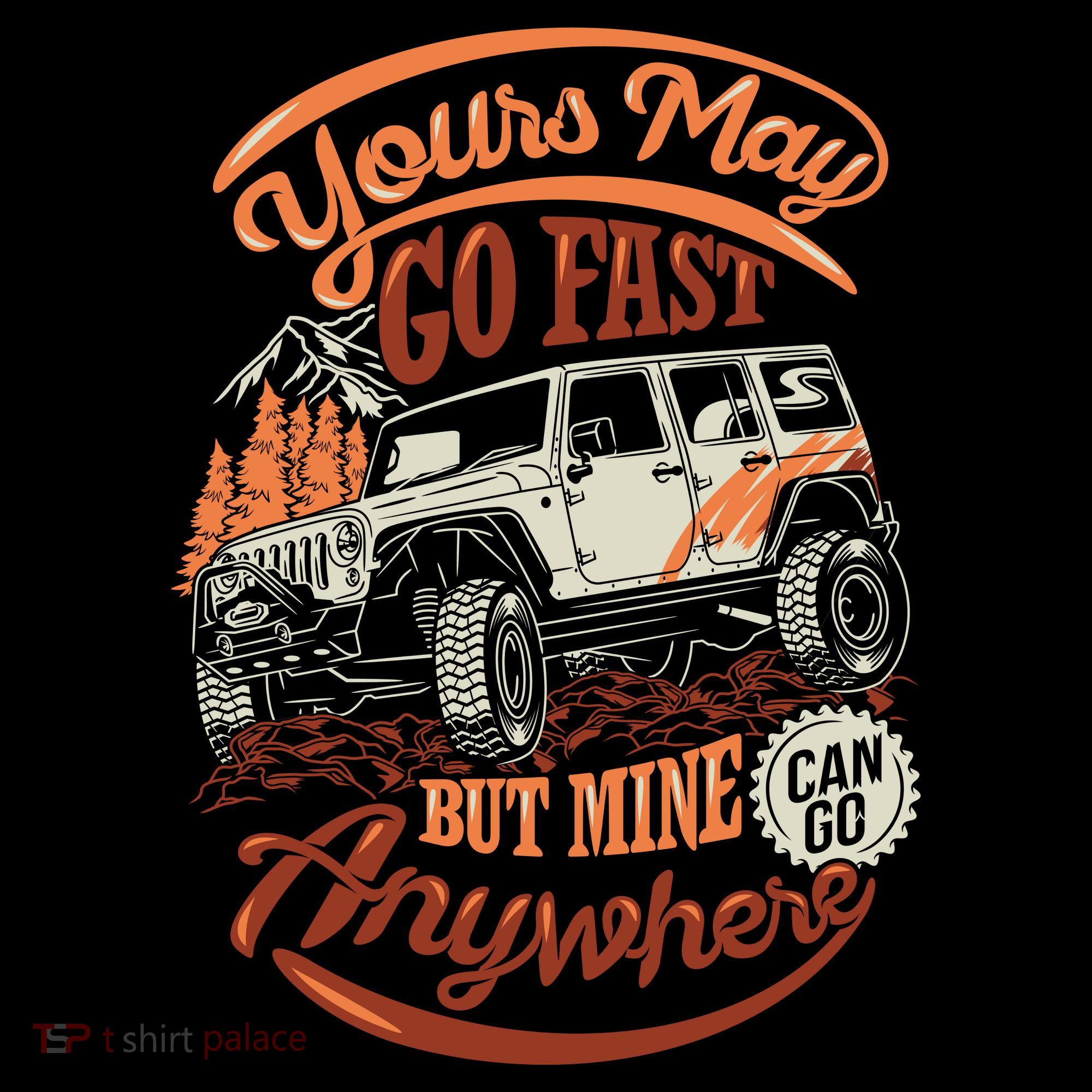 YOUR MAY GO FAST BUT MINE CAN GO ANYWHERE Women's Hoodie