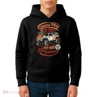 YOUR MAY GO FAST BUT MINE CAN GO ANYWHERE Kids Hoodie thumb 4