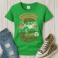YOUR MAY GO FAST BUT MINE CAN GO ANYWHERE Women's T-Shirt thumb 3