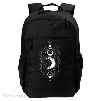 Yoga Magic Geometry Ying Yang Sun And Moon Cool Gift Backpack