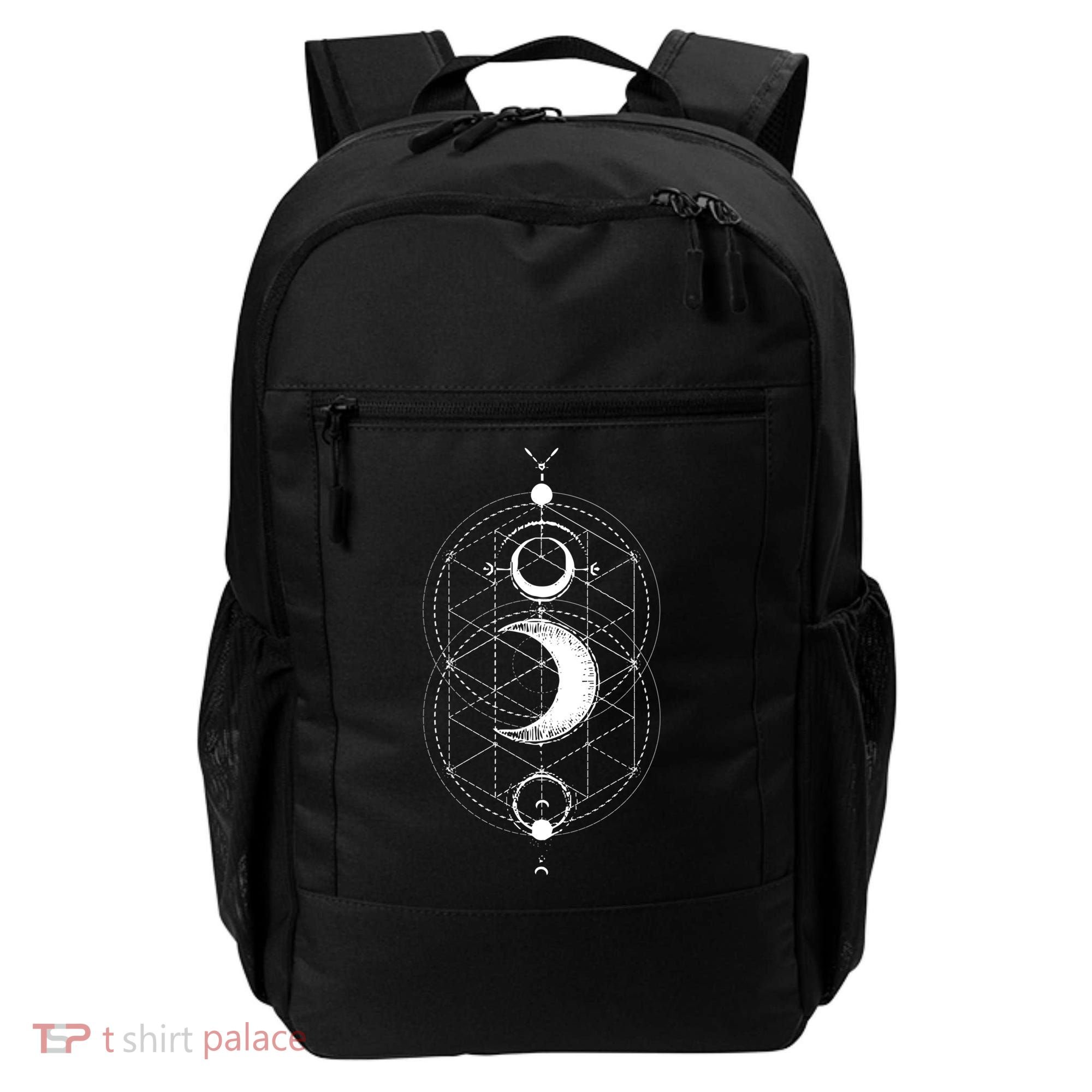 Yoga Magic Geometry Ying Yang Sun And Moon Cool Gift Backpack