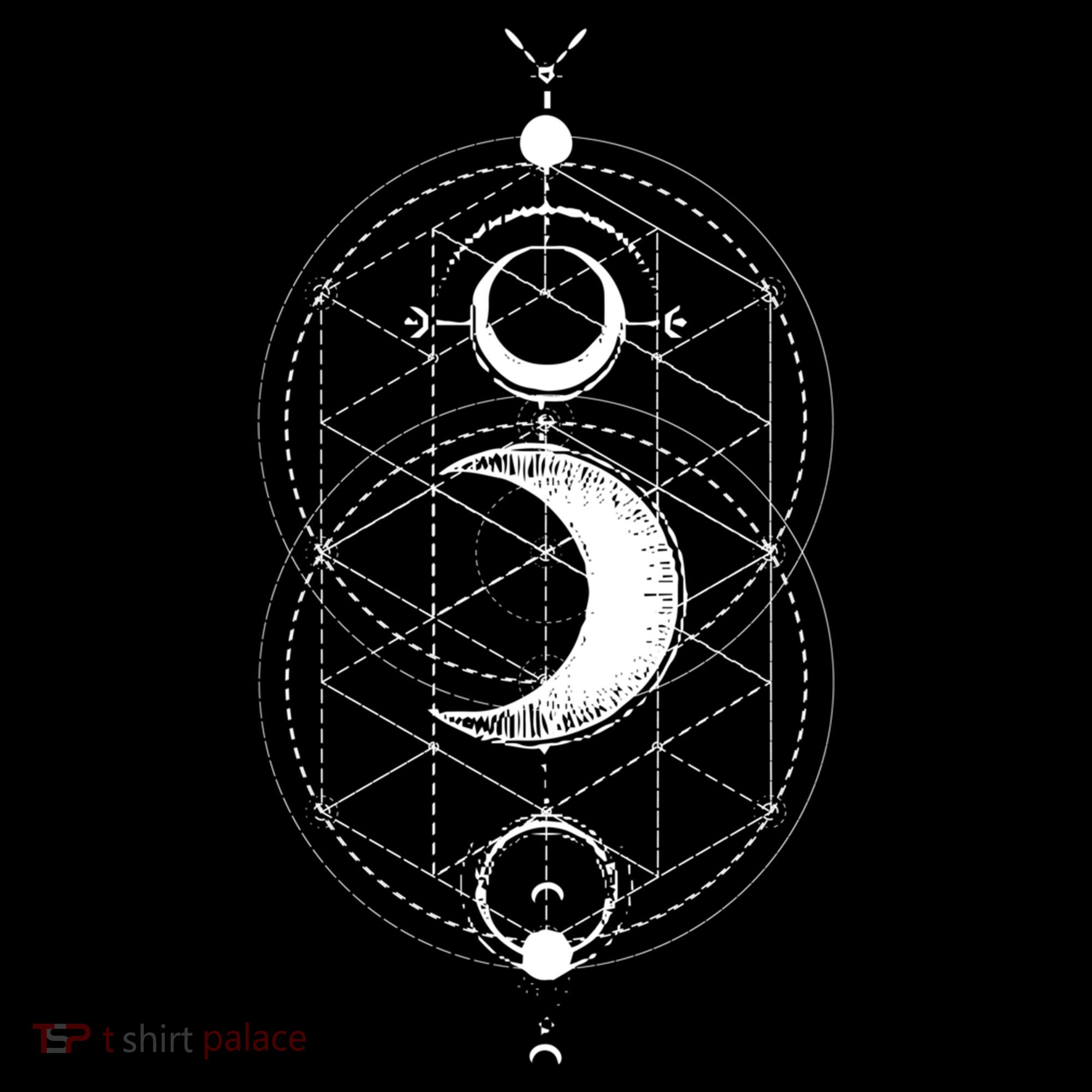 Yoga Magic Geometry Ying Yang Sun And Moon Cool Gift Women's Hoodie