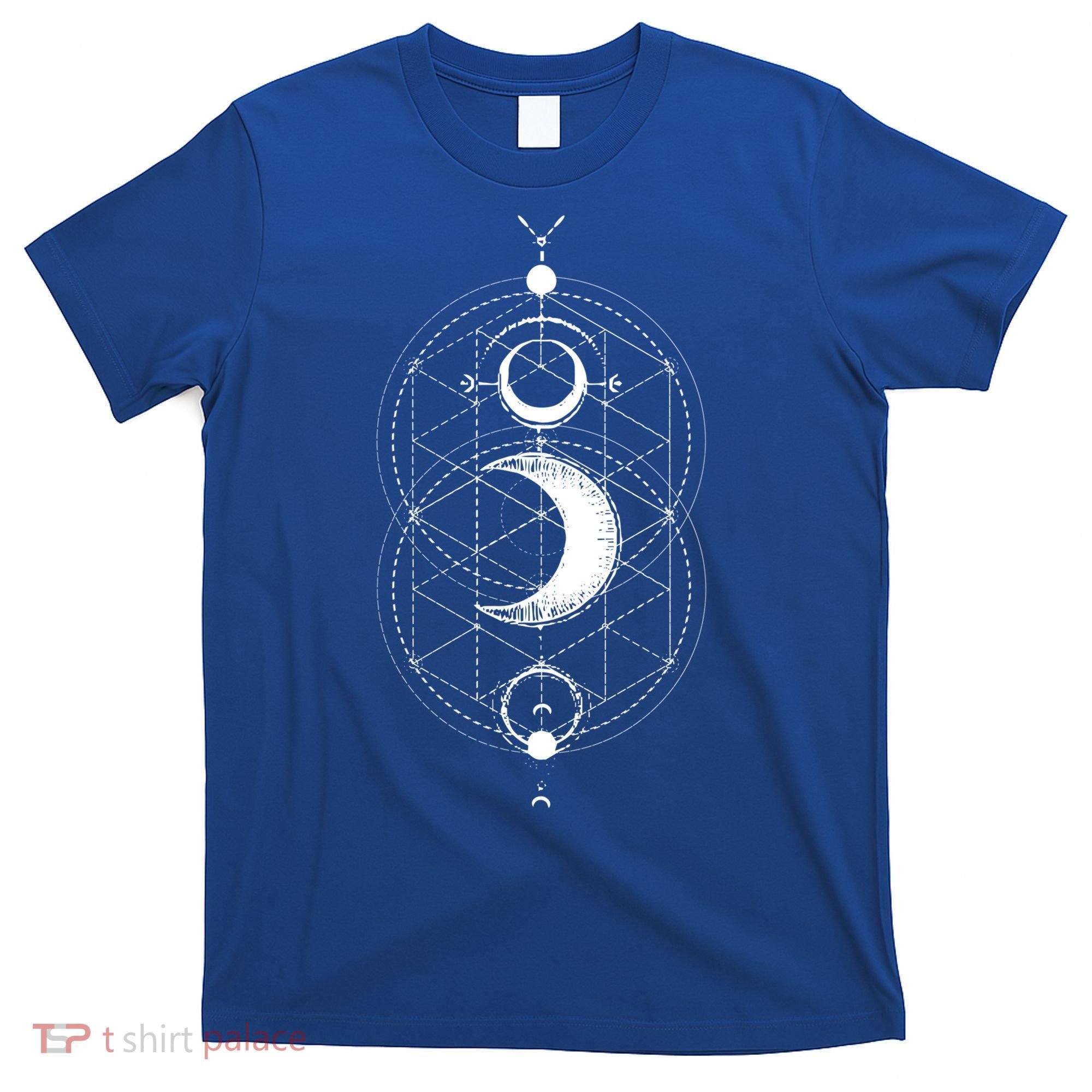 Yoga Magic Geometry Ying Yang Sun And Moon Cool Gift T-Shirt