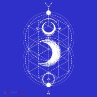 Yoga Magic Geometry Ying Yang Sun And Moon Cool Gift Baby Bodysuit thumb 2