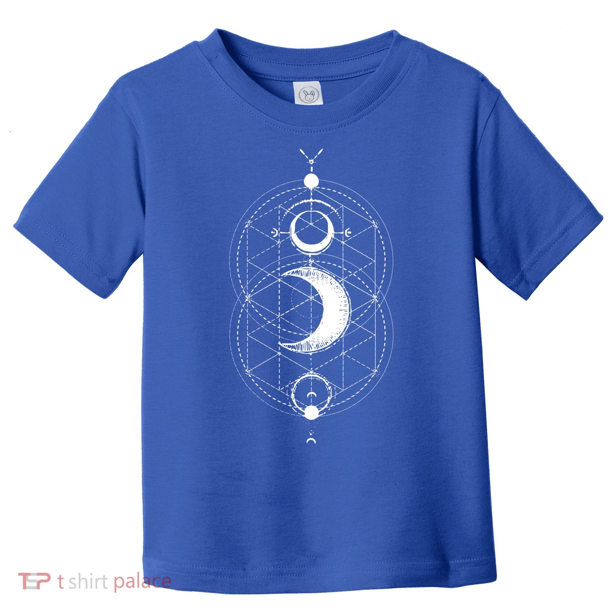 Yoga Magic Geometry Ying Yang Sun And Moon Cool Gift Toddler T-Shirt