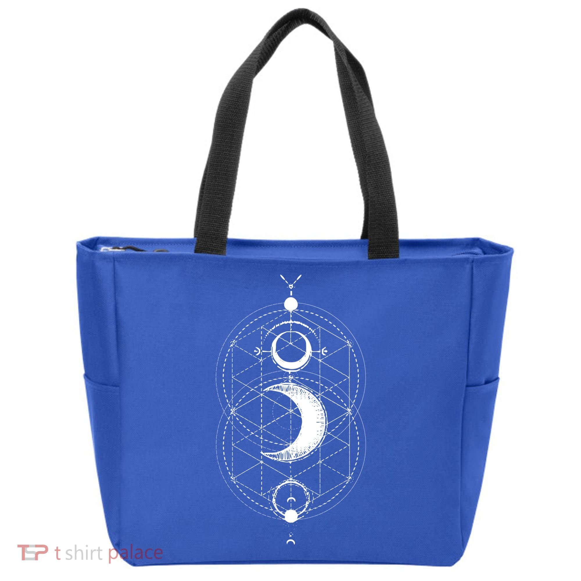 Yoga Magic Geometry Ying Yang Sun And Moon Cool Gift Tote Bag