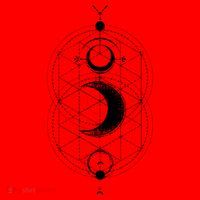 Yoga Magic Geometry Ying Yang Sun And Moon Cool Gift Santa Hat thumb 1