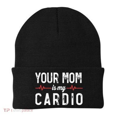 Your Mom Is My Cardio Dad Workout Gym Beanie