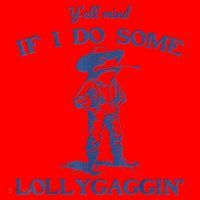 YAll Mind If I Do Some Lollygagging Cowboy Frog Santa Hat thumb 1