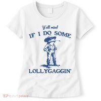 YAll Mind If I Do Some Lollygagging Cowboy Frog Women's T-Shirt thumb 0