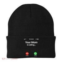 Your Mom Is Calling Shirt Your Mom Is Calling Beanie thumb 0
