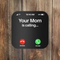 Your Mom Is Calling Shirt Your Mom Is Calling Coaster thumb 0