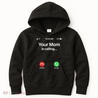 Your Mom Is Calling Shirt Your Mom Is Calling Kids Hoodie thumb 0