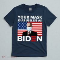 Your Mask Is As Useless As Biden Funny T-Shirt thumb 5