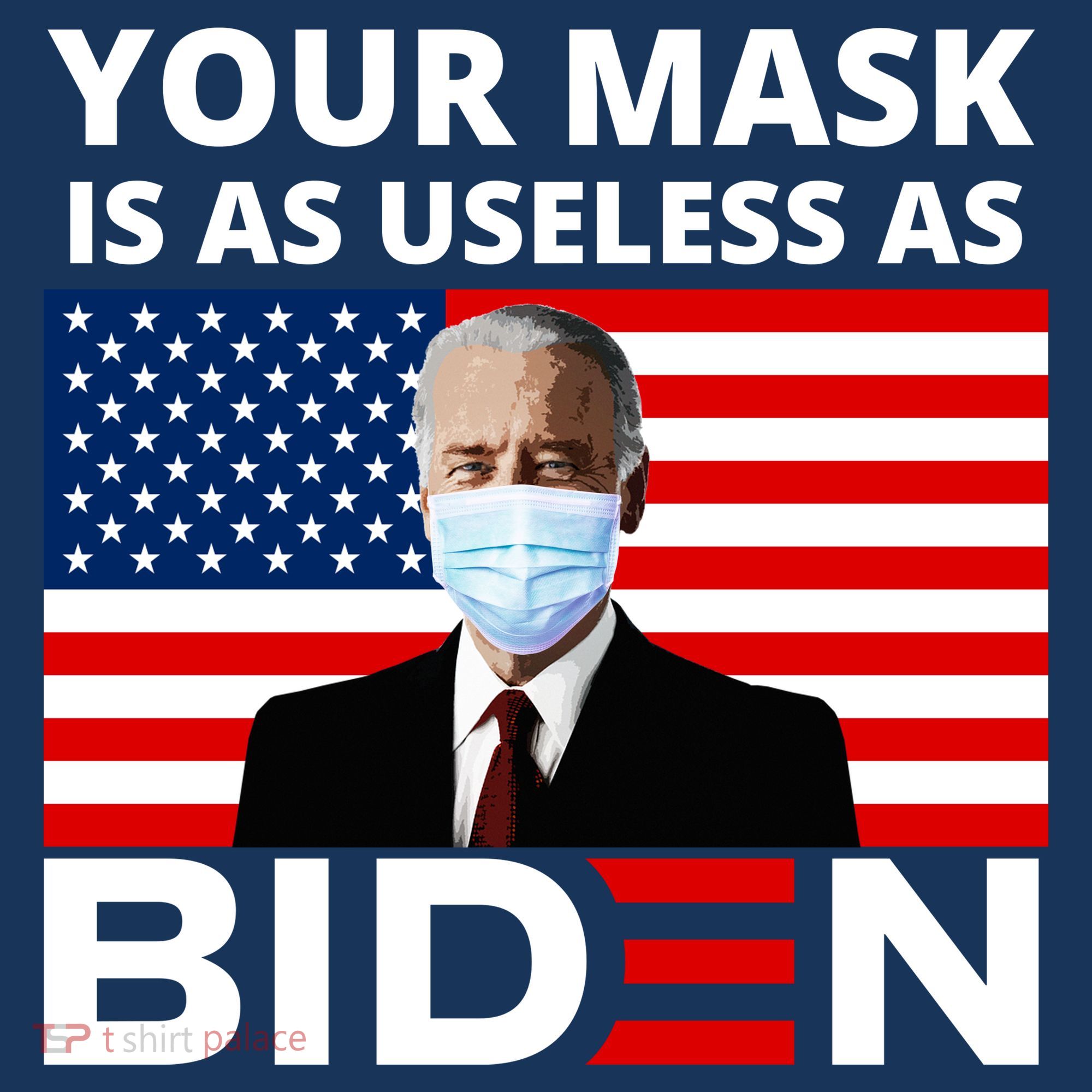 Your Mask Is As Useless As Biden Funny Beanie