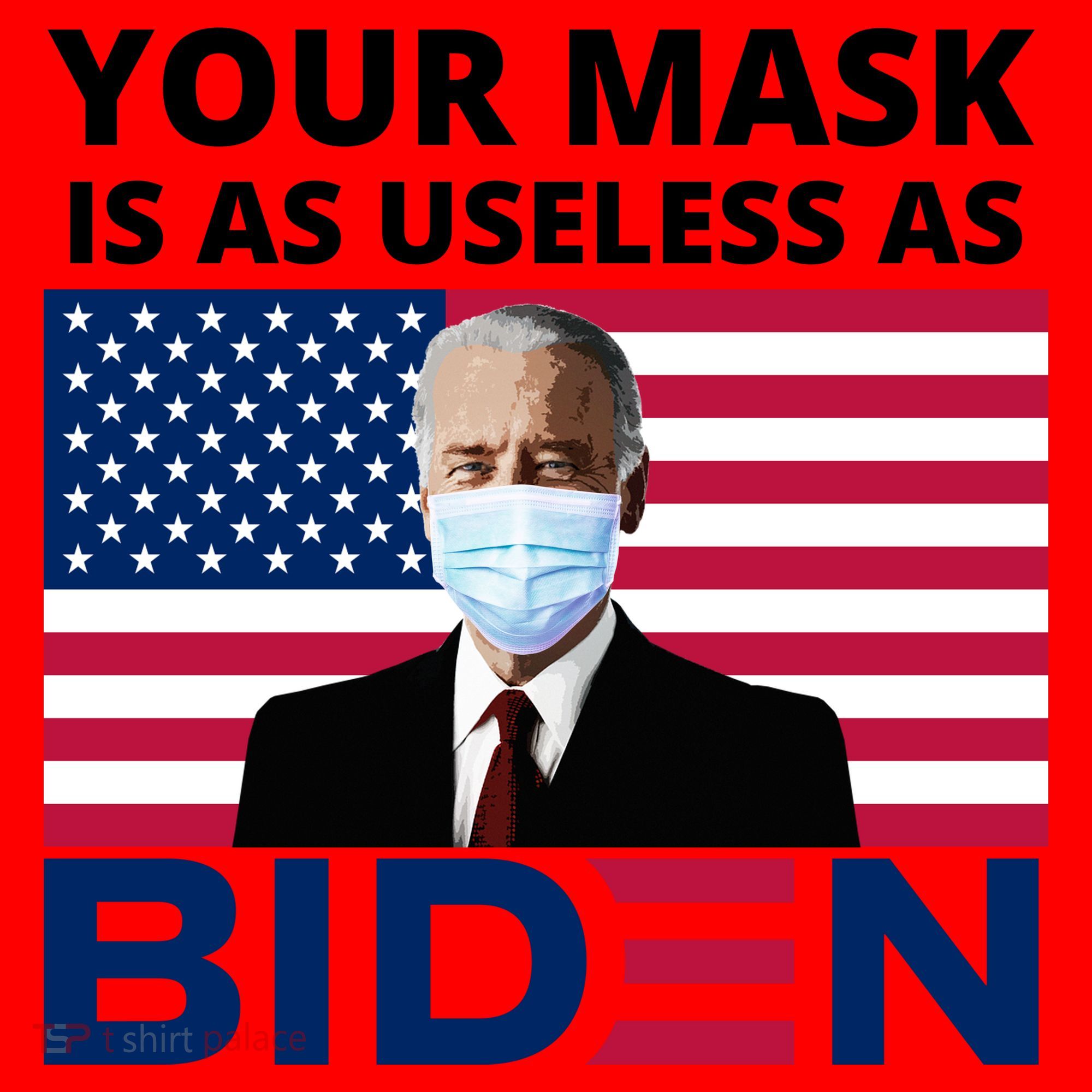 Your Mask Is As Useless As Biden Funny Santa Hat