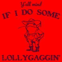 Yall Mind If I Do Some Lollygaggin Funny Frog Santa Hat thumb 1