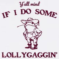 Yall Mind If I Do Some Lollygaggin Funny Frog Sweatshirt thumb 3