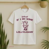 Yall Mind If I Do Some Lollygaggin Funny Frog T-Shirt thumb 2